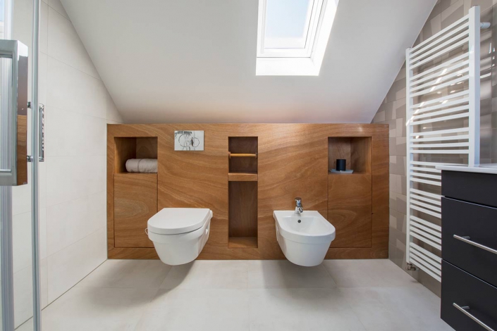 design bathroom attic