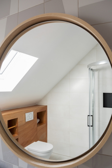 design bathroom attic