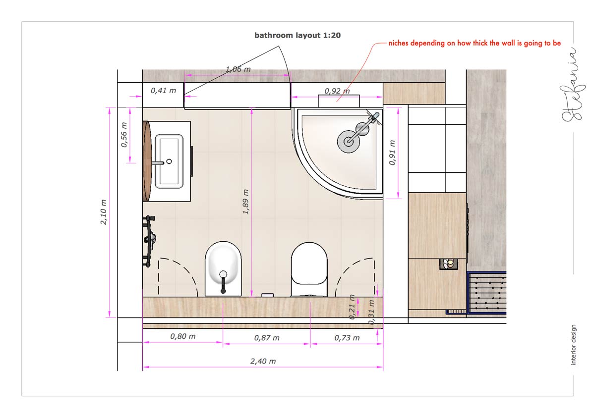 dedesign bathroom attic concept