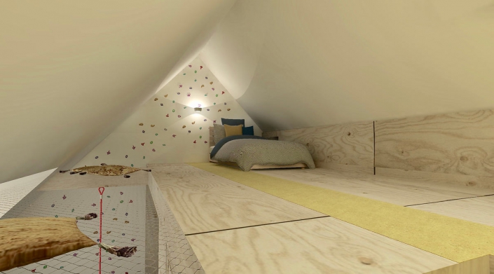 kidsroom design attic