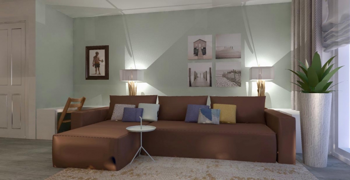 living room custom design